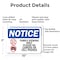 Signmission Family Viewing Only Please No, 10 in W x Rectangle, Aluminum OS-2PACK-NS-A-710-L-12479 - alternate 2